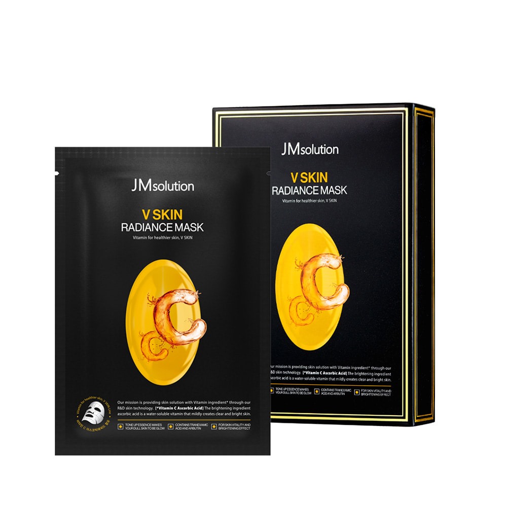 JM SOLUTION V SKIN RADIANCE MASK VITAMIN C Тканевая маска с витамином С
