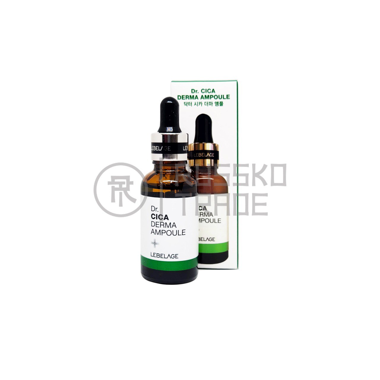 LEBELAGE Dr. CICA DERMA AMPOULE Успокаивающая ампула с центеллой азиатской 30мл (Без ЧЗ)