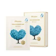 JM SOLUTION PURELYN MOISTURE MASK BLUE Увлажняющая тканевая маска "Гортензия" (голубая)
