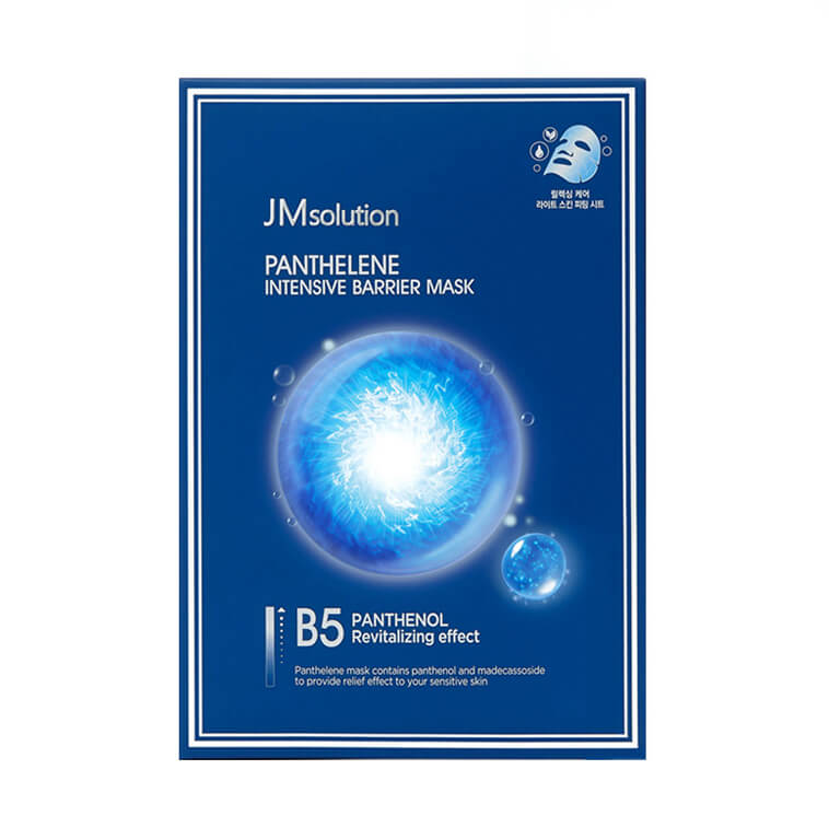 JM SOLUTION PANTHELENE INTENSIVE BARRIER MASK Интенсивная маска для восстановления барьера с пантенолом
