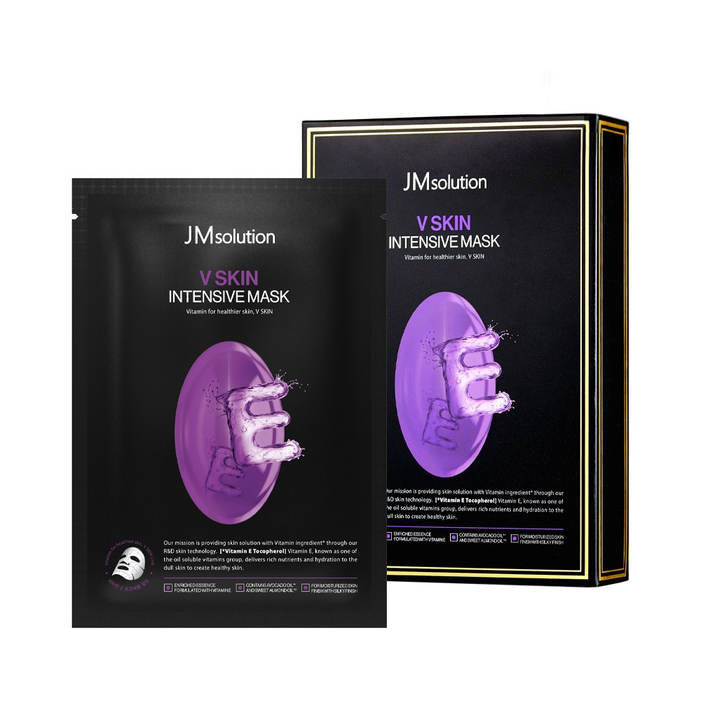 JM SOLUTION V SKIN INTENSIVE MASK VITAMIN E Тканевая маска с витамином Е