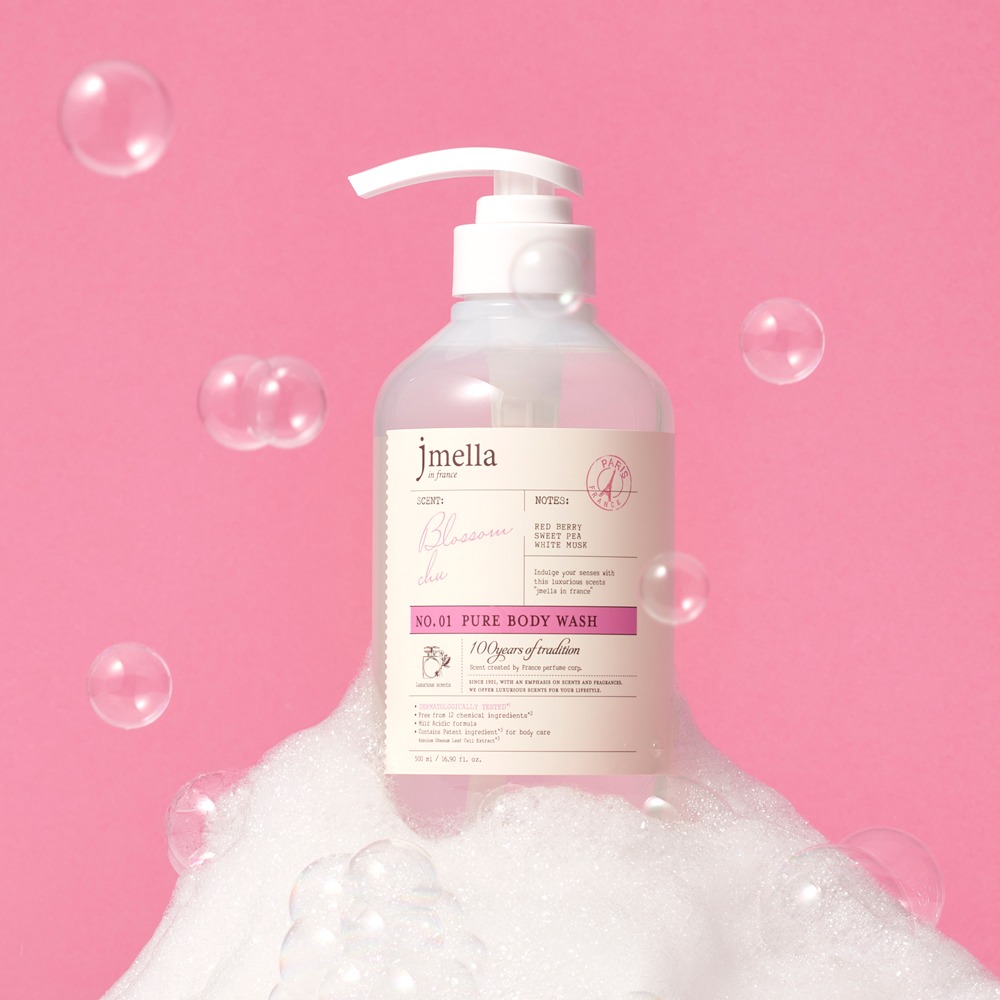 JMELLA IN FRANCE BLOSSOM CHU BODY WASH Парфюмированный гель для душа "Клюква белый мускус" 500мл