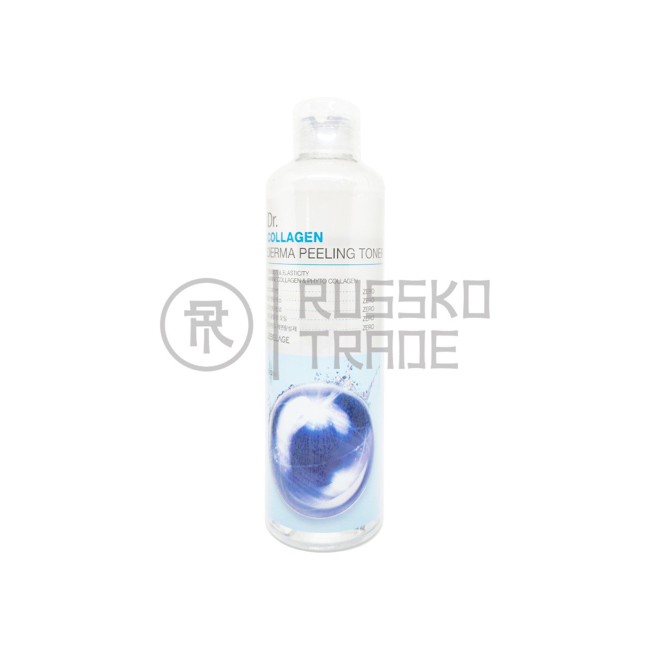 LEBELAGE DR. COLLAGEN DERMA PEELING TONER Отшелушивающий тонер с коллагеном 310мл (Без ЧЗ)