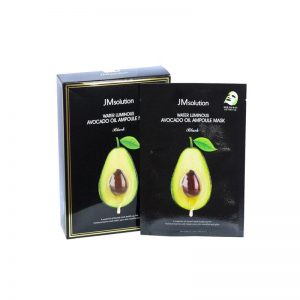 JM SOLUTION WATER LUMINOUS AVOCADO OIL AMPOULE MASK PLUS Питательная маска с маслом авокадо - картинка jm-solution-water-luminous-avocado-oil-ampoule-mask-black-35ml-300x300.jpg