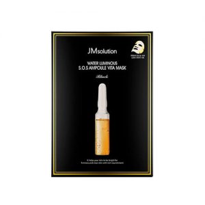 JM SOLUTION WATER LUMINOUS SOS AMPOULE VITA MASK PLUS Витаминная восстанавливающая маска - картинка jm-solution-water-luminous-s.o.s-ampoule-vita-mask-black-30ml-300x300.jpg