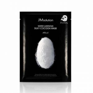 JM SOLUTION WATER LUMINOUS SILKY COCOON MASK BLACK Маска для упругости кожи с протеинами шелка - картинка jm-solution-water-luminous-silky-cocoon-mask-black-300x300.jpg