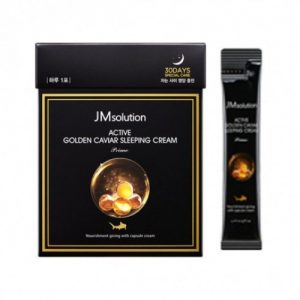 JM SOLUTION ACTIVE GOLDEN CAVIAR SLEEPING CREAM Ночной крем с золотом и с экстрактом черной икры - картинка jmsolution-active-golden-caviar-sleeping-cream-300x300.jpg