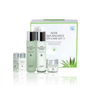 JIGOTT ALOE AQUA BALANCE SKIN CARE 3SET Набор для лица с Алоэ - картинка jigott-aloe-aqua-balance-skin-care-3set-300x300.jpg