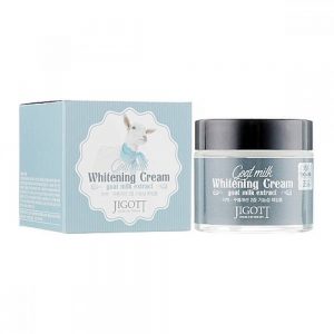 JIGOTT GOAT MILK BRIGHTENING CREAM Крем для лица с козьим молоком - картинка jigott-goat-milk-whitening-cream-300x300.jpg