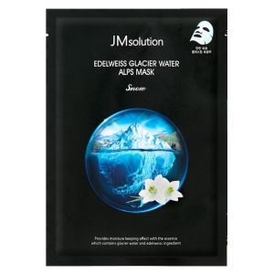 JM SOLUTION EDELWEISS GLACIER WATER ALPS MASK SNOW Маска для лица с экстрактом эдельвейса - картинка jmsolution-edelweiss-glacier-water-alps-mask-snow-300x300.jpg