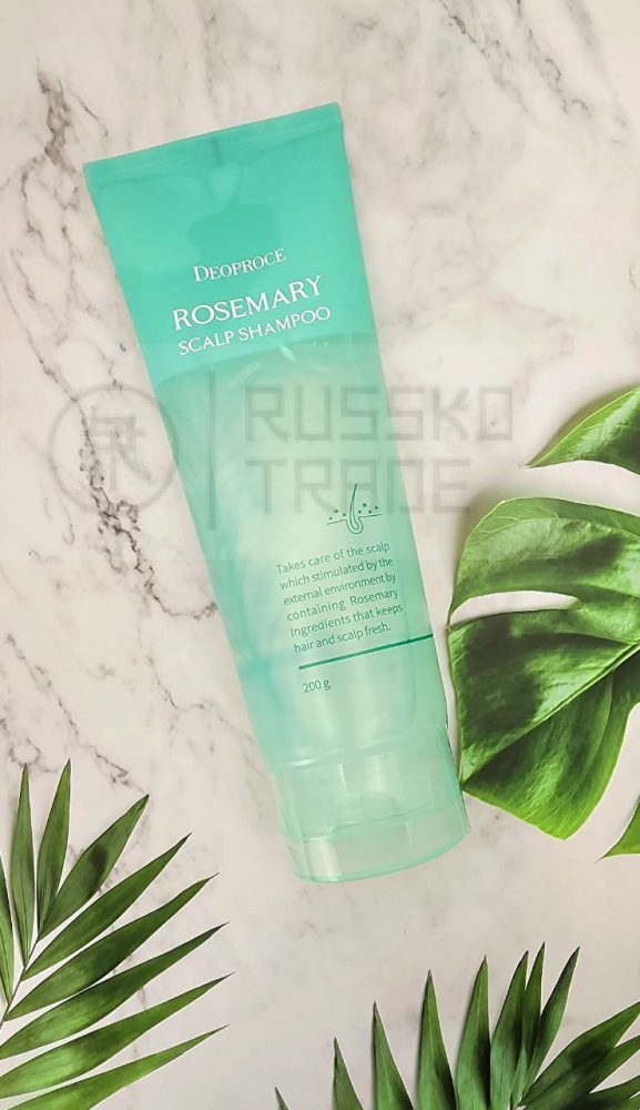 DEOPROCE ROSEMARY SCALP SHAMPOO Укрепляющий шампунь с розмарином - картинка 660d00332980a_rosemary-577x1000.jpg