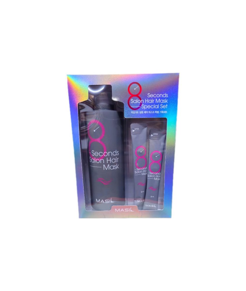 MASIL 8 SECONDS SALON HAIR MASK SET Набор для восстановления волос маска и мини-маски - картинка masil-846x1000.jpg