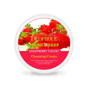 DEOPROCE PREMIUM CLEAN&DEEP STRAWBERRY CLEANSING CREAM Очищающий крем с экстрактом клубники - картинка deoproce-premium-cleandeep-strawberry-cleansing-cream-300x300.jpg