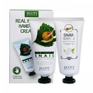 JIGOTT REAL MOISTURE HAND&FOOT CREAM SET Набор кремов для рук и ног с муцином улитки - картинка jigott-real-moisture-handfoot-cream-set-300x300.jpg