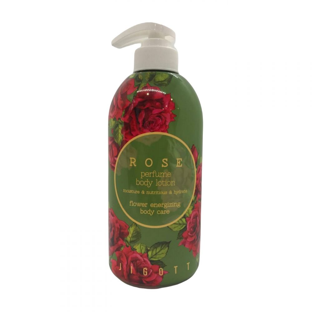 JIGOTT ROSE PERFUME BODY LOTION Парфюмированный лосьон для тела с розой - картинка jigott-rose-perfume-body-lotion-parfjumirovannyj-loson-dlja-tela-s-rozoj-1000x1000.jpg