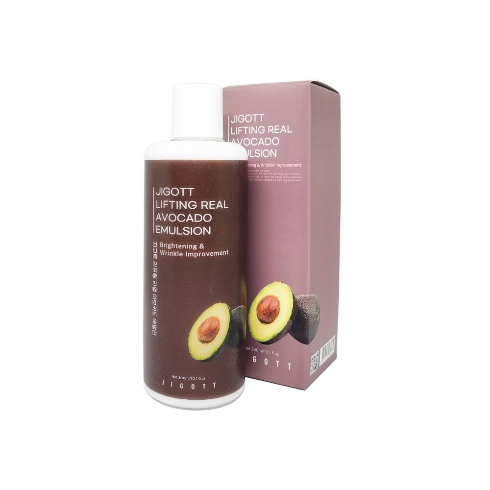 JIGOTT LIFTING REAL AVOCADO EMULSION Антивозрастная эмульсия с экстрактом авокадо - картинка jigott-lifting-real-avocado-emulsion-antivozrastnaja-jemulsija-s-jekstraktom-avokado-1000x1000.jpeg