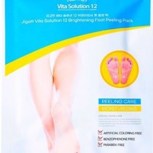 JIGOTT VITA SOLUTION12 BRIGHTENING FOOT PEELING PACK Увлажняющие отшелушивающие пилинг-носочки - картинка jigott-vita-solution12-brightening-foot-peeling-pack-uvlazhnjajushhie-otshelushivajushhie-maska-nosochki-300x300.jpg