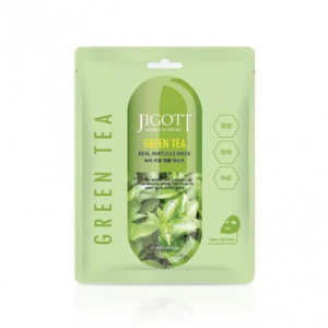 JIGOTT REAL AMPOULE MASK GREEN TEA Тканевая маска для лица с экстрактом зеленого чая - картинка jigott-green-tea-real-ampoule-mask-tkanevaja-maska-dlja-lica-s-jekstraktom-zelenogo-chaja-300x300.png