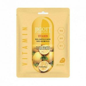 JIGOTT REAL AMPOULE MASK VITAMIN Тканевая маска для лица с Витаминами - картинка jigott-vitamin-real-ampoule-mask-tkanevaja-maska-dlja-lica-s-vitaminami-300x300.jpg