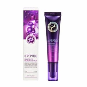 ENOUGH PREMIUM 8 PEPTIDE SENSATION PRO BALANCING EYE CREAM Восстанавливающий крем для век с пептидами - картинка enough-premium-8-peptide-sensation-pro-balancing-eye-cream-300x300.jpeg