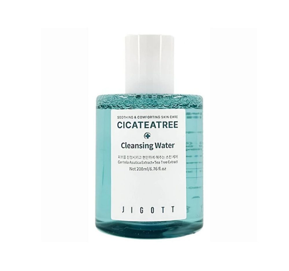 JIGOTT CICATEATREE CLEANSING WATER Очищающая вода для чувствительной кожи - картинка jigott-cicateatree-cleansing-water-e1705579835494-1000x937.jpg