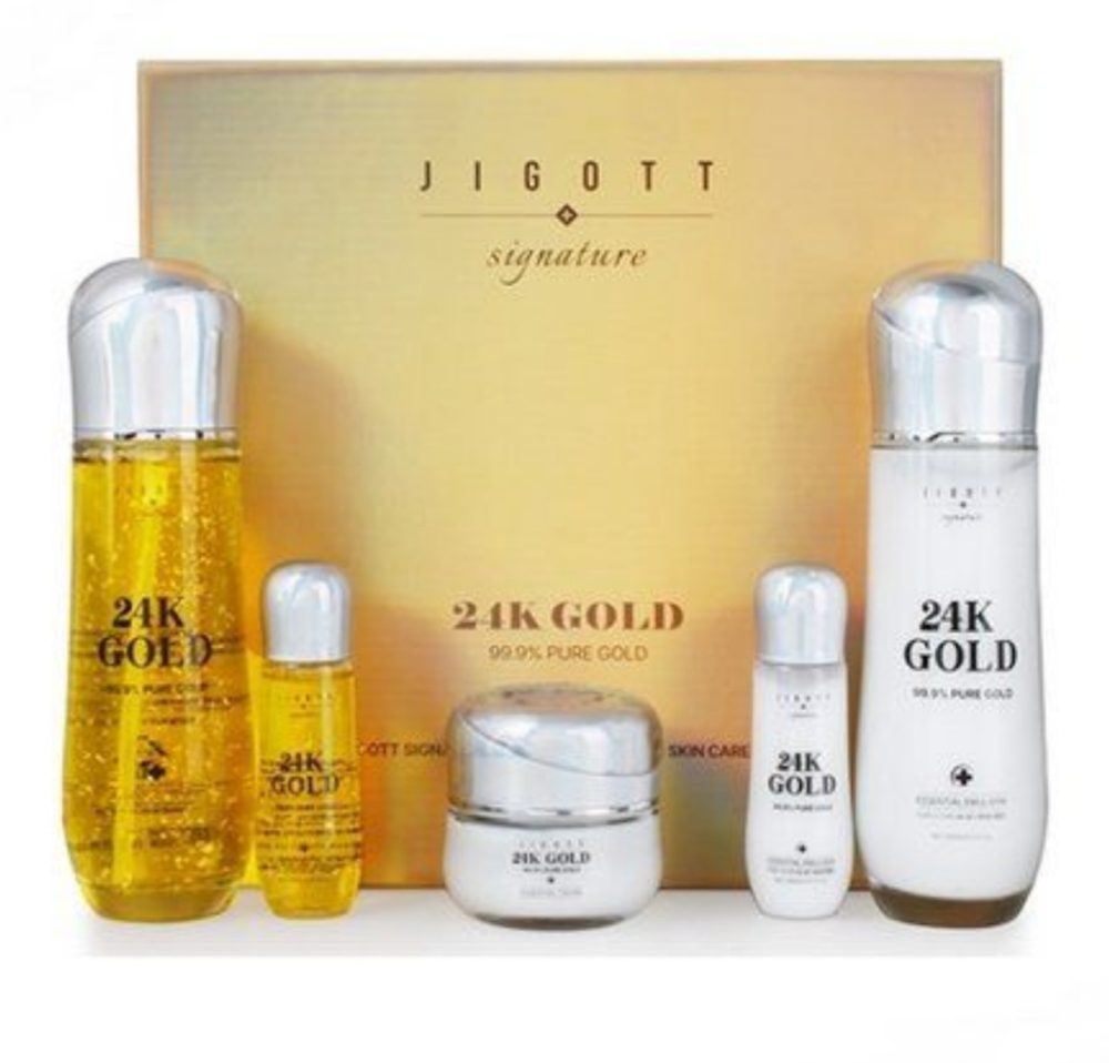 JIGOTT SIGNATURE 24K GOLD ESSENTIAL SKIN CARE 3SET Омолаживающий набор с золотом - картинка screenshot_20240118_161100_ozon-1000x958.jpg