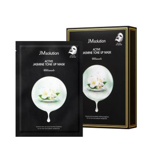 JM SOLUTION ACTIVE JASMINE TONE UP MASK ULTIMATE Выравнивающая тон маска с экстрактом жасмина - картинка 16810_active-jasmin-tone-up-mask-jmsolution--300x300.jpg