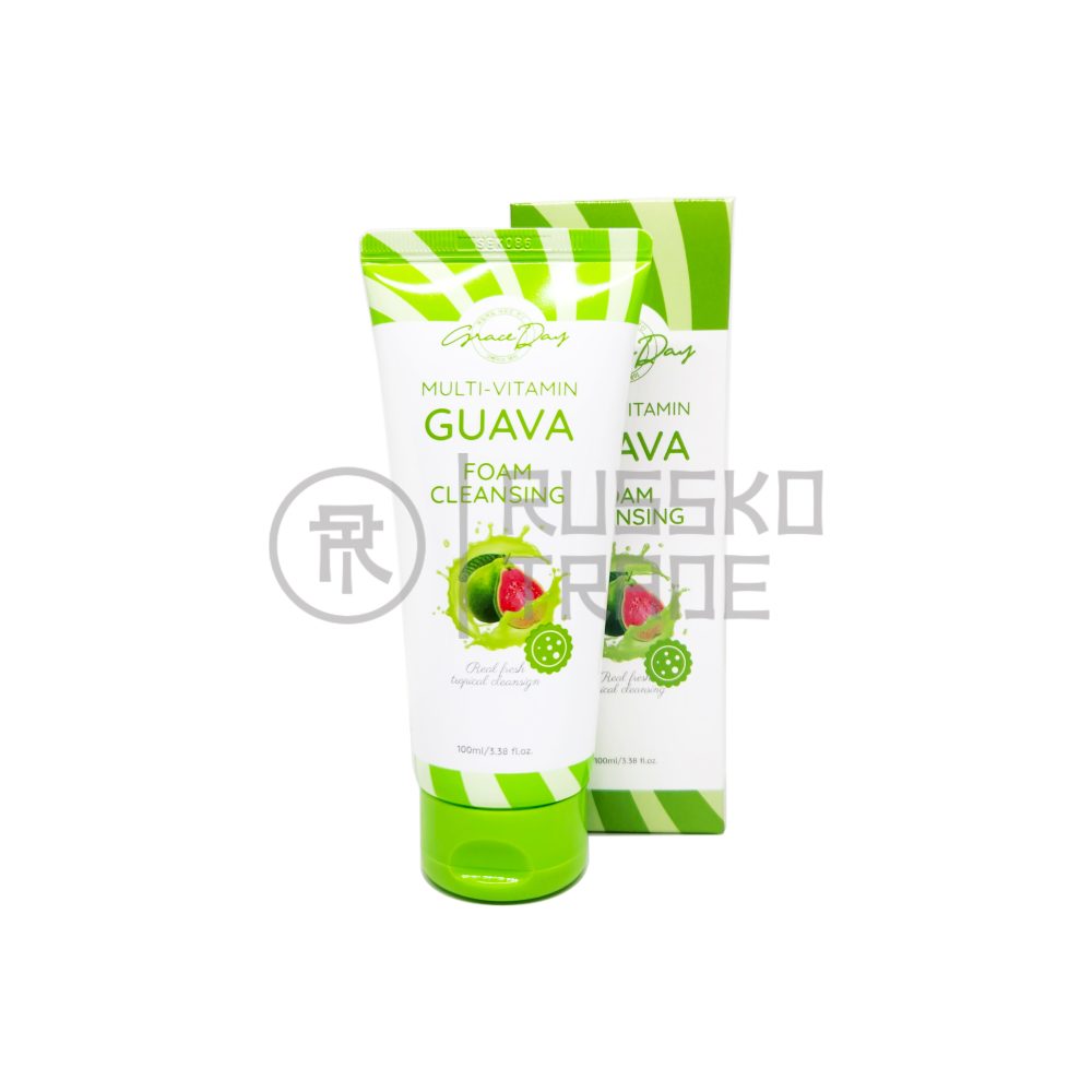 GRACE DAY MULTI-VITAMIN GUAVA FOAM CLEANSER Пенка для умывания с экстрактом гуавы - картинка gd-guava-foam-cleansing-rt_big-1000x1000.jpg