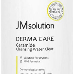 JM SOLUTION DERMA CARE CERAMIDE CLEANSING WATER CLEAR Мицеллярная вода с керамидами 500мл - картинка jm-solution-derma-care-ceramide-cleansing-water-clear-micelljarnaja-voda-s-keramidami-500ml-300x300.jpg