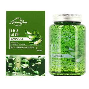 GRACE DAY CICA & ALOE ALL IN ONE AMPOULE Ампульная сыворотка с центеллой азиатской 250мл - картинка grace-day-cica-aloe-all-in-one-ampoule-ampulnaja-syvorotka-s-centelloj-aziatskoj-250ml-300x300.png