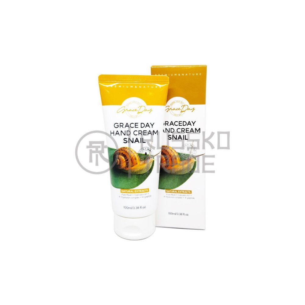 GRACEDAY HAND CREAM SNAIL Крем для рук с муцином улитки 100мл - картинка graceday-hand-cream-snail-krem-dlja-ruk-s-mucinom-ulitki-100ml-1000x1000.jpg