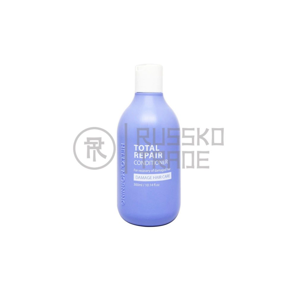 HELLO MORNING TOTAL REPAIR CONDITIONER Восстанавливающий кондиционер для поврежденных волос 300мл - картинка hello-morning-total-repair-conditioner-vosstanavlivajushhij-kondicioner-dlja-povrezhdennyh-volos-300ml-1000x1000.jpg