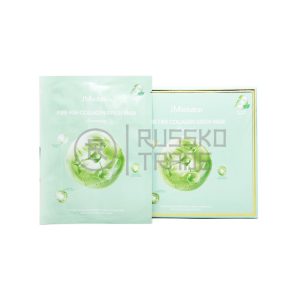 JM SOLUTION PURE COLLAGEN GREEN MASK FIRMING Успокаивающая тканевая маска с коллагеном 30мл*50шт - картинка jm-solution-pure-collagen-green-mask-firming-uspokaivajushhaja-tkanevaja-maska-s-kollagenom-30ml50sht-300x300.jpg