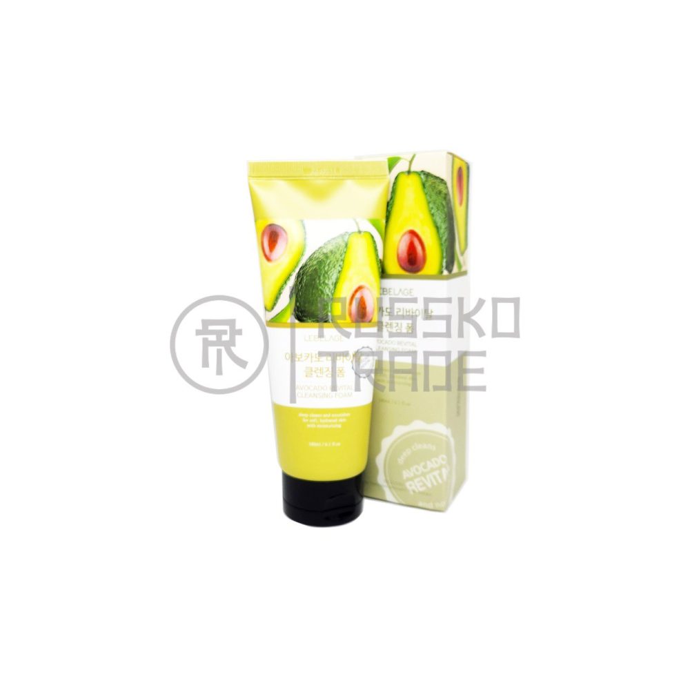 LEBELAGE AVOCADO REVITAL CLEANSING FOAM Очищающая пенка с экстрактом авокадо 180мл - картинка lebelage-avocado-revital-cleansing-foam-ochishhajushhaja-penka-s-jekstraktom-avokado-180ml-1000x1000.jpg