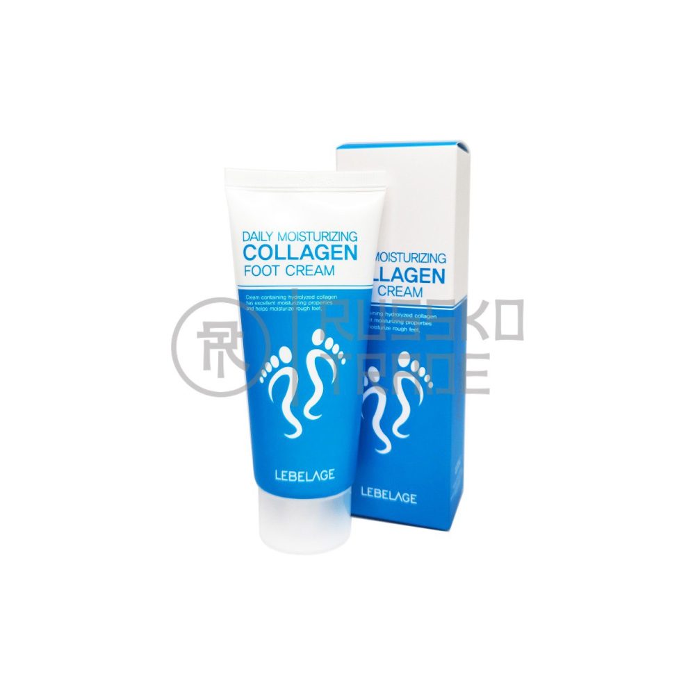 LEBELAGE DAILY MOISTURIZING COLLAGEN FOOT CREAM Ежедневный крем для ног с коллагеном 100мл - картинка lebelage-daily-moisturizing-collagen-foot-cream-ezhednevnyj-krem-dlja-nog-s-kollagenom-100ml-1000x1000.jpg