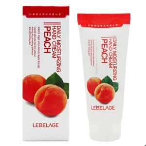 LEBELAGE DAILY MOISTURIZING PEACH HAND CREAM Ежедневный увлажняющий крем для рук с персиком 100мл - картинка lebelage-daily-moisturizing-peach-hand-cream-ezhednevnyj-uvlazhnjajushhij-krem-dlja-ruk-s-persikom-100ml-300x300.jpg