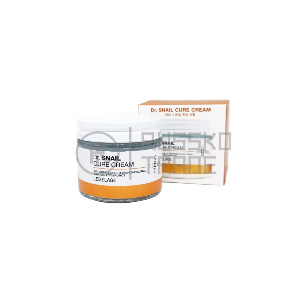 LEBELAGE Dr. SNAIL CURE CREAM Антивозрастной восстанавливающий крем для лица с муцином улитки 70мл - картинка lebelage-dr.-snail-cure-cream-antivozrastnoj-vosstanavlivajushhij-krem-dlja-lica-s-mcuinom-ulitki-70ml-1000x1000.jpg