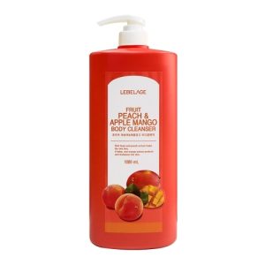 LEBELAGE FRUIT PEACH & APPLE MANGO BODY CLEANSER Гель для душа с персиком и манго 1000мл - картинка lebelage-fruit-peach-apple-mango-body-cleanser-gel-dlja-dusha-s-persikom-i-mango-1000ml-300x300.jpg