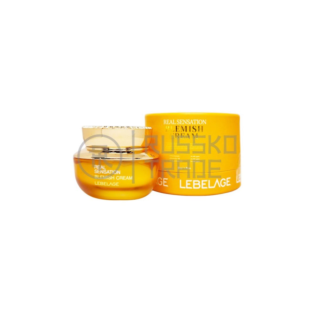 LEBELAGE REAL SENSATION BLEMISH CREAM Крем от пигментных пятен 50 гр - картинка lebelage-real-sensation-blemish-cream-krem-ot-pigmentnyh-pjaten-50-gr-1000x1000.jpg