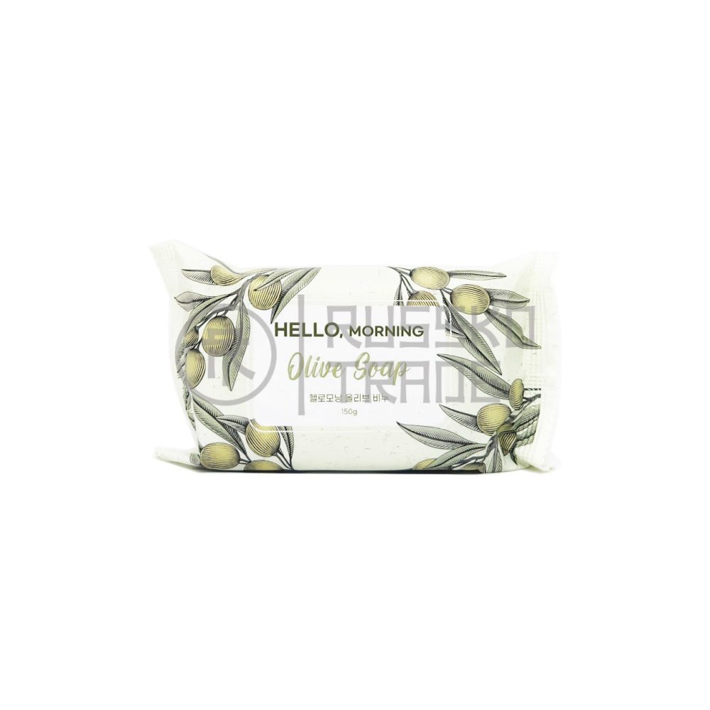 HELLO MORNING OLIVE SOAP Мыло душистое туалетное «Олива» 127гр - картинка hello-morning-olive-soap-mylo-dushistoe-tualetnoe-oliva-127gr-1000x1000.jpg