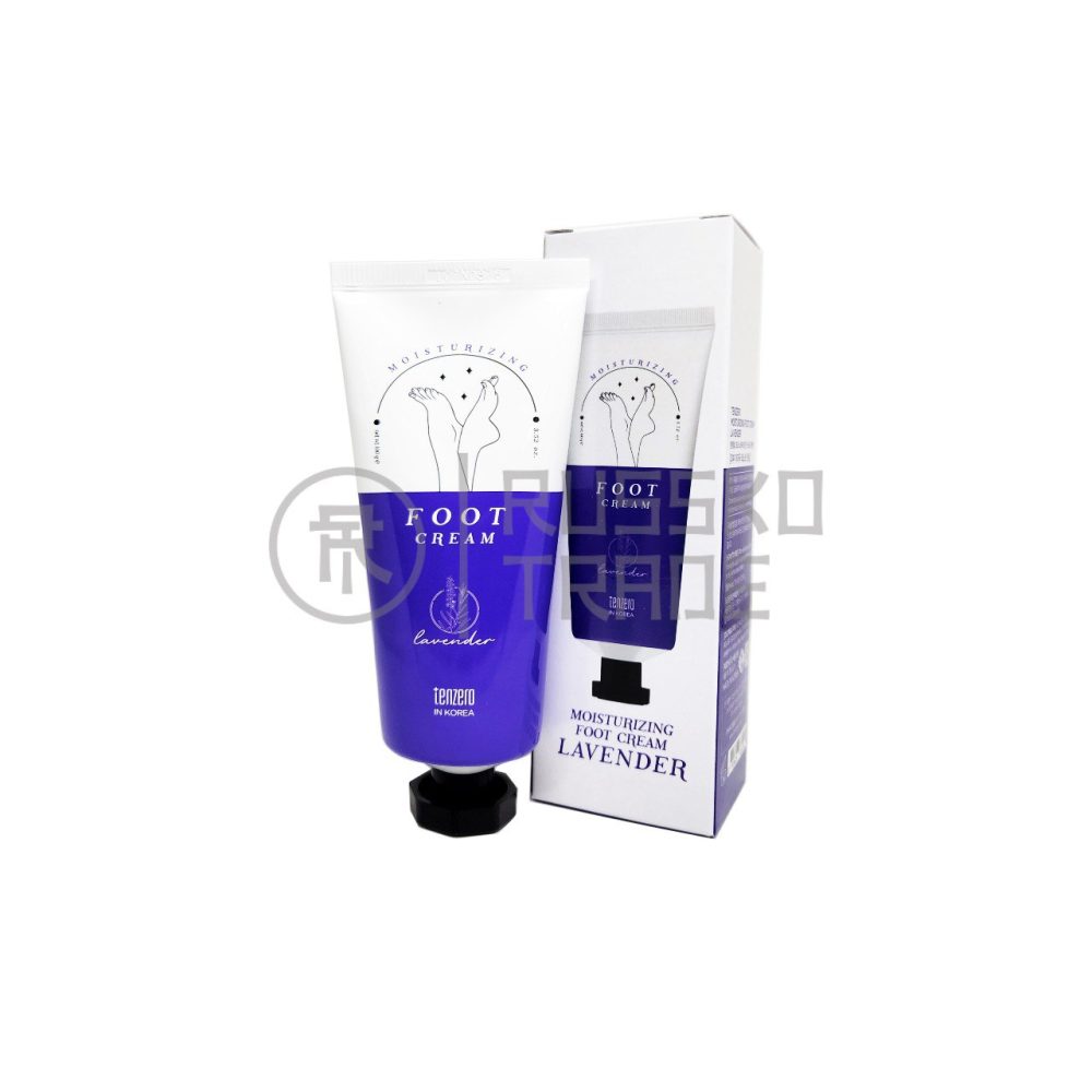 TENZERO MOISTURIZING FOOT CREAM LAVENDER Увлажняющий крем для ног с лавандой 100гр - картинка 5251563286162432069-1000x1000.jpg