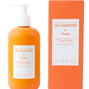 JIGOTT COLLAGENPEPTIDE TONER Омолаживающий тонер с комплексом из коллагена и пептида 300мл