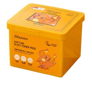 JM SOLUTION EASY CARE NMF TONER PADS Очищающие тонер-пэды с аквасилом и пептидами (Чармандер) 70шт (200мл)