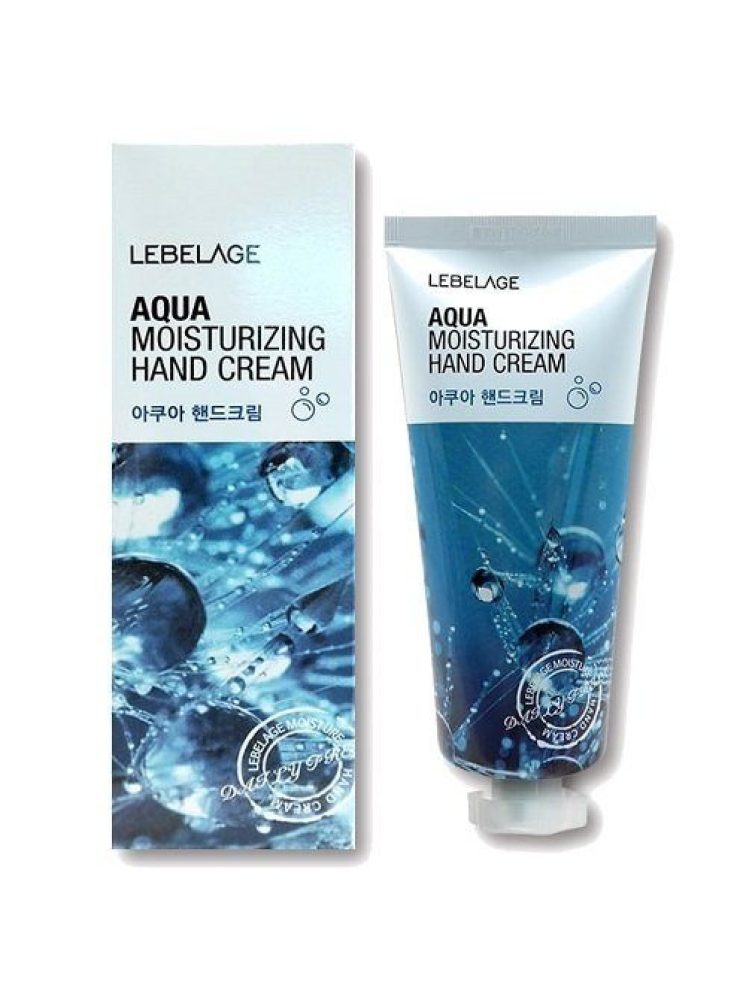 LEBELAGE AQUA MOISTURIZING HAND CREAM Увлажняющий крем для рук 100мл - картинка lebelage-aqua-moisturizing-hand-cream-uvlazhnjajushhij-krem-dlja-ruk-100ml-746x1000.jpg