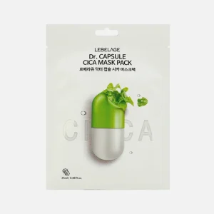 LEBELAGE CAPSULE CICA MASK PACK Капсульная маска с центеллой 28мл*10шт