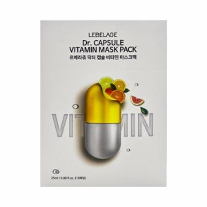 LEBELAGE CAPSULE VITAMIN MASK PACK Капсульная маска с витаминами 28мл*10шт