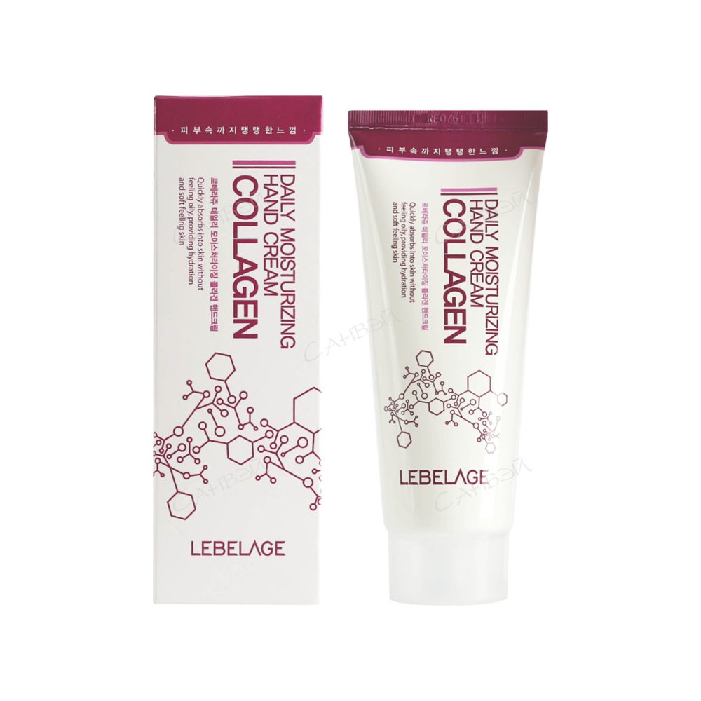 LEBELAGE DAILY MOISTURIZING COLLAGEN HAND CREAM Крем для рук увлажняющий с коллагеном 100мл - картинка lebelage-daily-moisturizing-collagen-hand-cream-krem-dlja-ruk-uvlazhnjajushhij-s-kollagenom-100ml-1000x1000.jpg