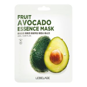 LEBELAGE FRUIT AVOCADO ESSENCE MASK Тканевая маска с авокадо 25мл