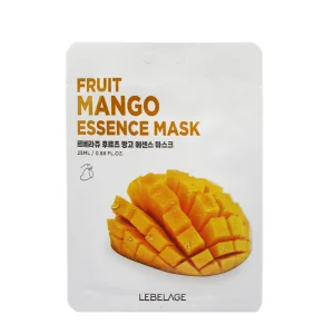 LEBELAGE FRUIT MANGO ESSENCE MASK Тканевая маска с манго 25мл