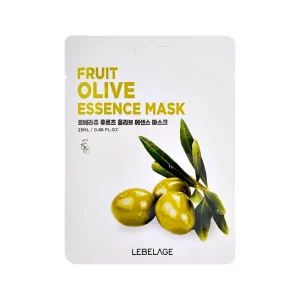 LEBELAGE FRUIT OLIVE ESSENCE MASK Тканевая маска с оливой 25мл